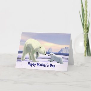 Mother's Day - Polar Bear Card