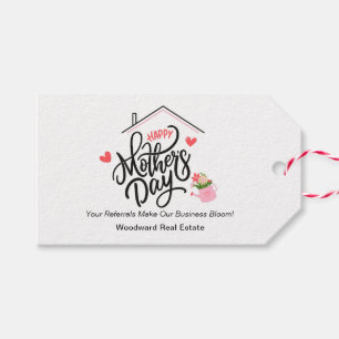 Mother's Day Pop By   Realtor Thank You Referrals  Gift Tags