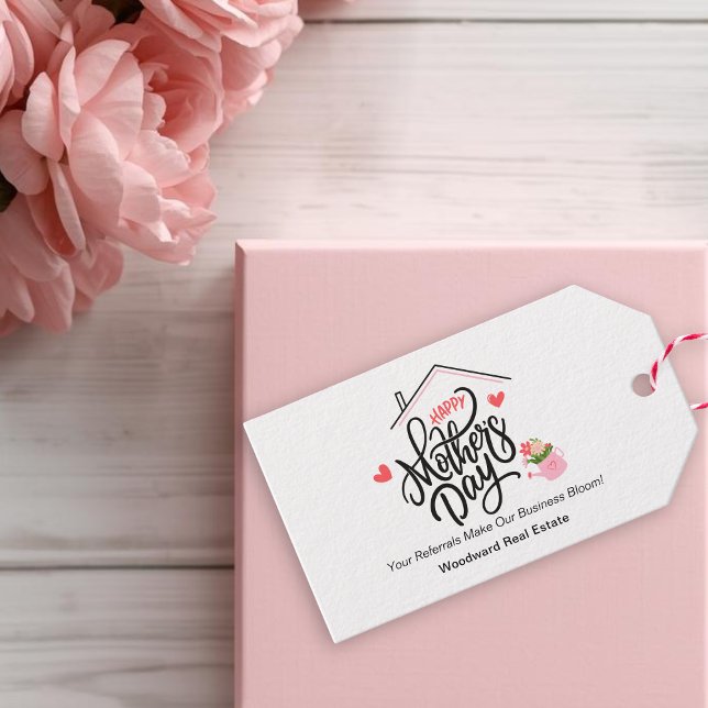 Mother's Day Pop By | Realtor Thank You Referrals  Gift Tags (Creator Uploaded)