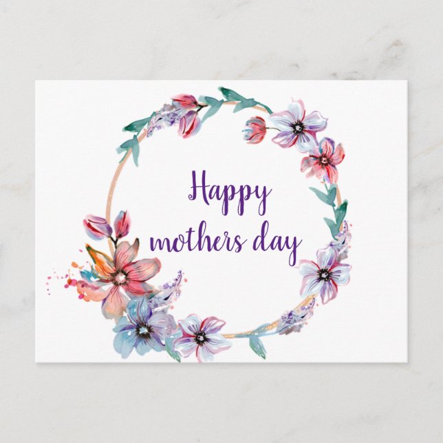 Mother's Day Postcard (Front)