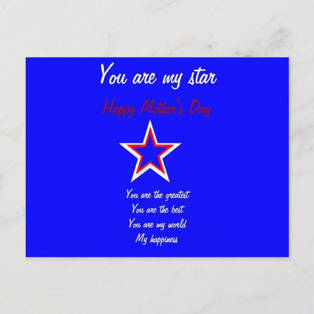 Mother's day postcards (Front)