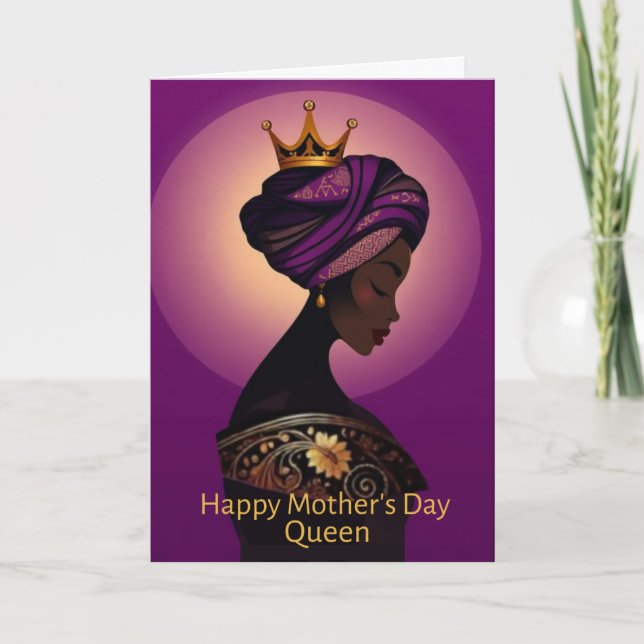 Mother's Day Queen Card (Front)