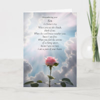 Mothers Day Remembrance of Son