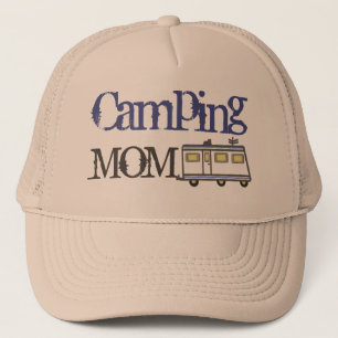 Mother's Day / RV Camping Dad Trucker Hat Blue