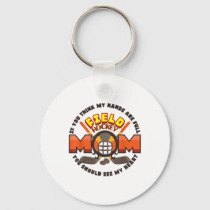 Mother's Day S Cool Sport Field Hockey Mom Lover Key Ring