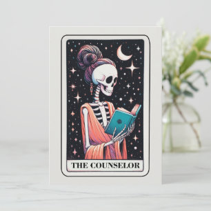 Mother's Day Skeleton The Counsellor Tarot Card