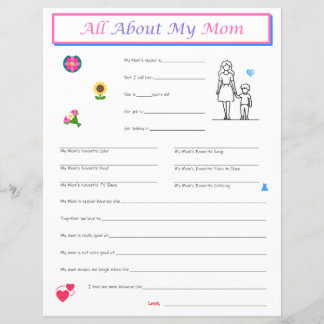 Mother's Day Son Interview Print