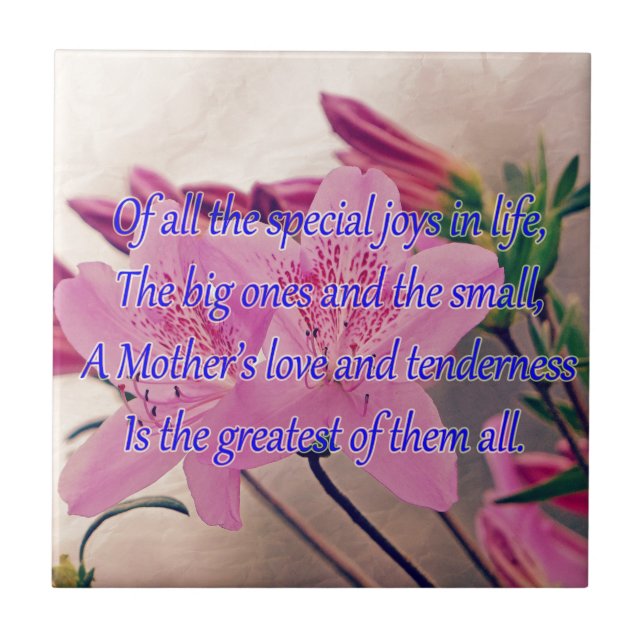 Mothers Day-Special Joy Tile (Front)