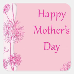 Mother's Day Square Sticker