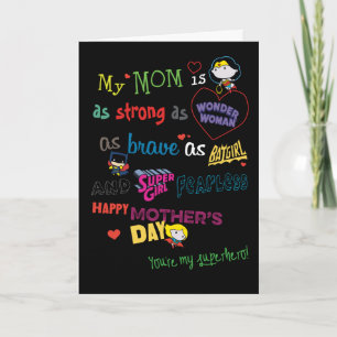 Mother's Day   Strong, Brave, & Fearless Card