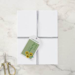 Mother's Day Sunflowers Gift Tags