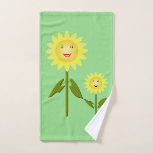 Mothers Day Sunflowers Hand Towel