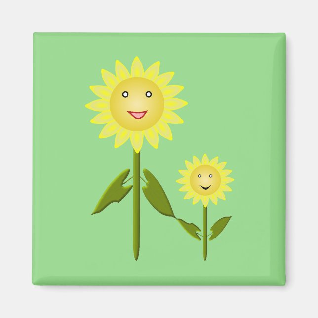 Mothers Day Sunflowers Magnet (Front)