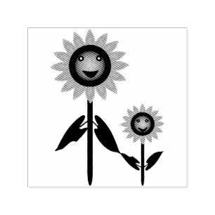 Mothers Day Sunflowers Self-inking Stamp