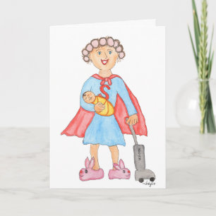 Mother's Day Super Mum Card
