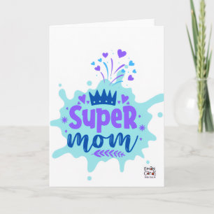 Mother's Day - Super  Mum Card