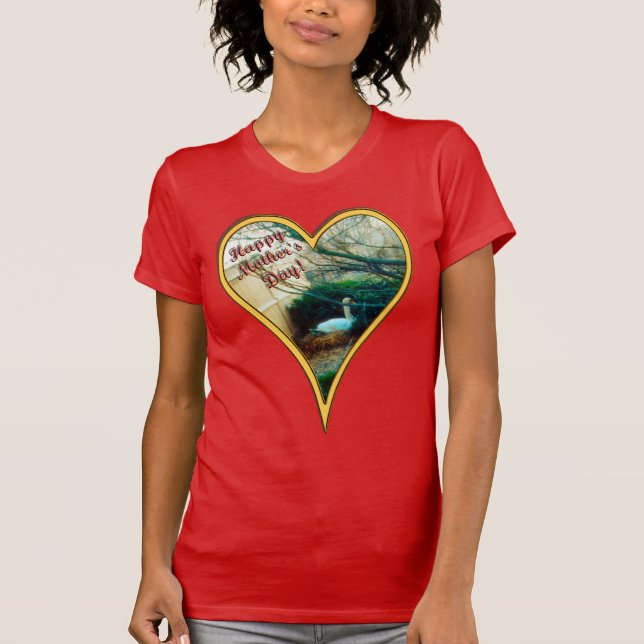 Mother's Day Swan T-Shirt (Front)