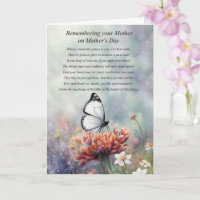 Mothers Day Sympathy Loss of Mother in Memory 