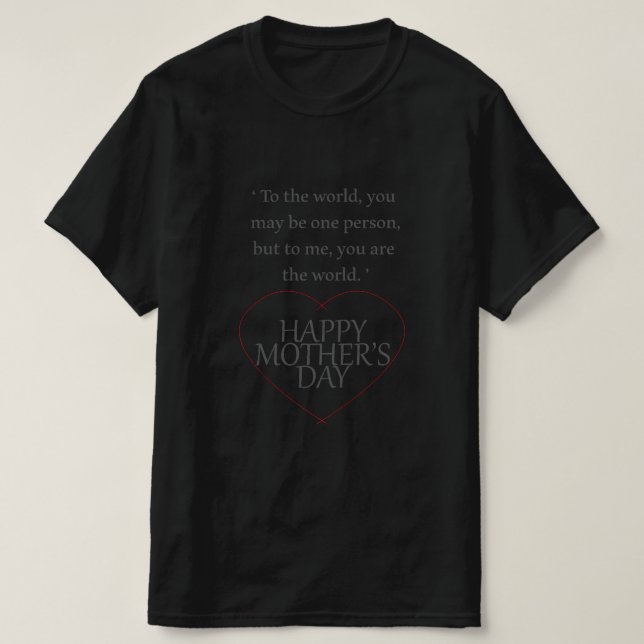 MOTHER'S DAY T-Shirt (Design Front)