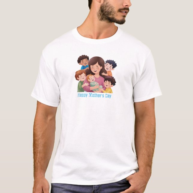 mother's day t-shirt customise  (Front)