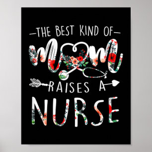 Mothers Day Tee The Best Kind Of Mum Raises A Poster