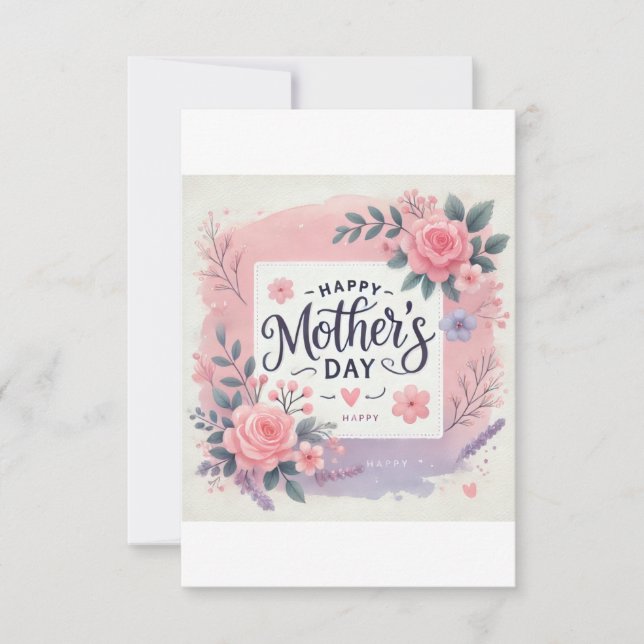 Mother's Day Thank You Card (Front)