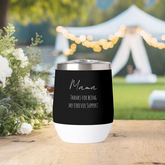 Mothers Day,Thanks For Being My Forever Support  (Wedding (Rotated))