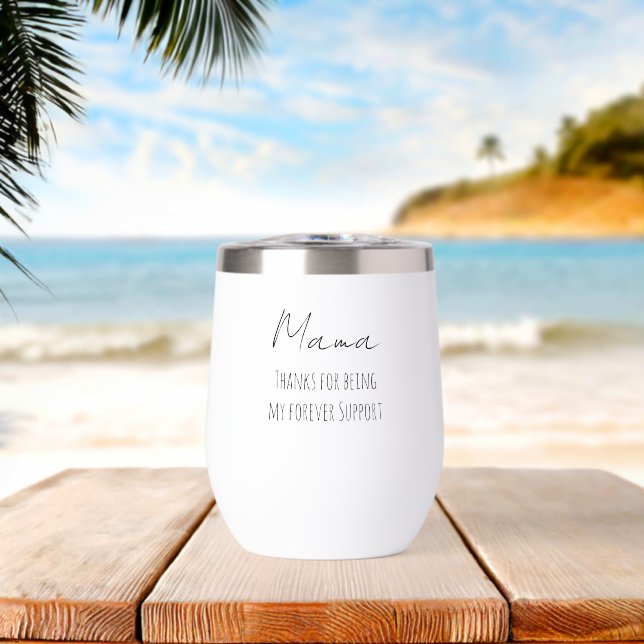 Mothers Day,Thanks For Being My Forever Support  T (Beach (Rotated))