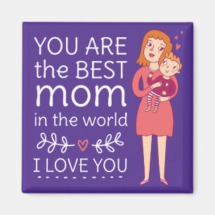 Mother's day Theme cute Design Magnet