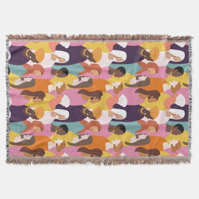 Mother's Day Throw Blanket (Front)