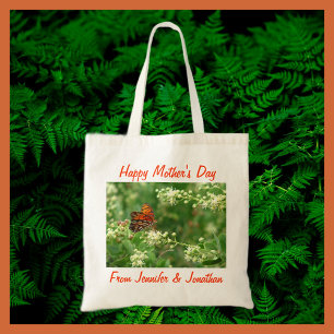 Mother's Day Tote Bag, Butterfly Bag