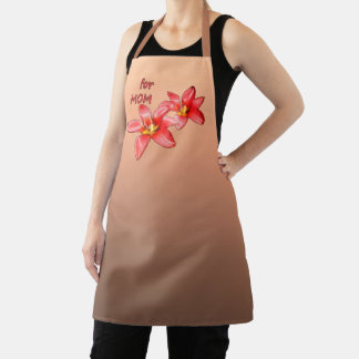 Mother's Day - Tulips For Mum - Illustration | Apron