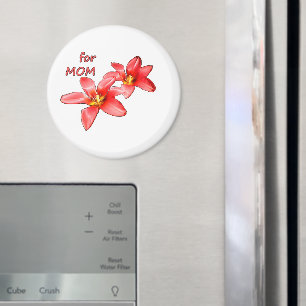 Mother's Day - Tulips For Mum - Illustration Magnet