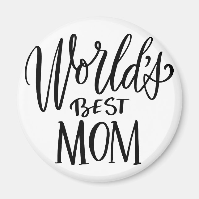 Mother's Day Typography Magnet (Front)