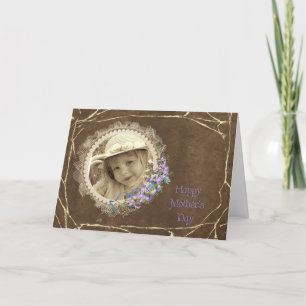 Mother's Day Vintage Photo Card