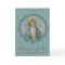 Mothers Day Virgin Mary Lily Turquoise Gold Silver