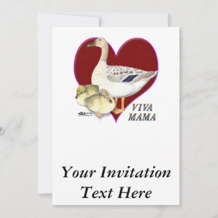 Mother's Day: Viva Mama! Invitation