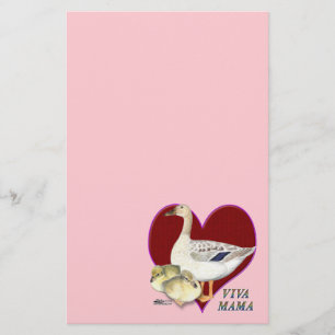 Mother's Day: Viva Mama! Stationery