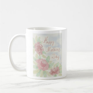 Mother's day watercolor coffee mug