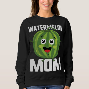 Mother's day Watermelon Mum Cute Summer fruit Wome Sweatshirt