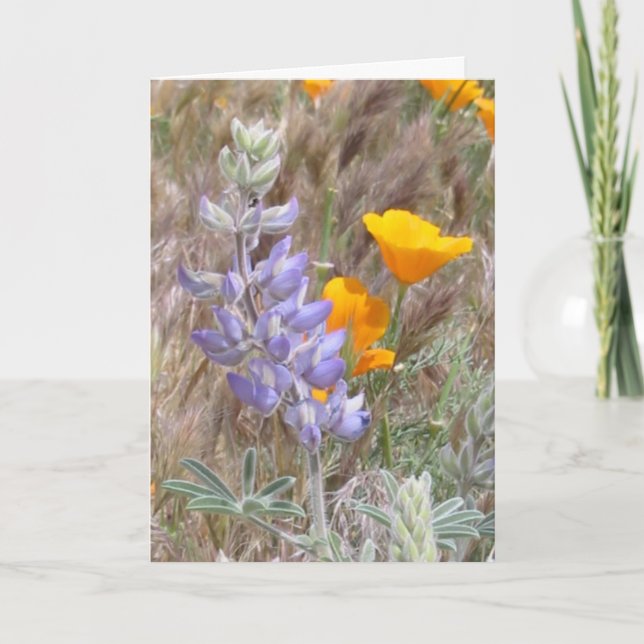 Mother's Day Wildflowers Card (Front)
