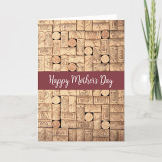 Mother's Day Wine Card