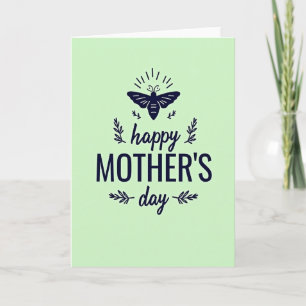 Mothers Day Winged Creature Card