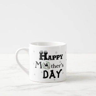 Mother's day with hearts espresso cup