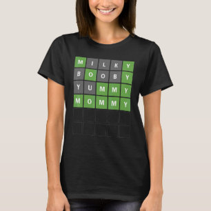 Mother's Day Word Guessing Game Mum Of Toddler 1 T-Shirt