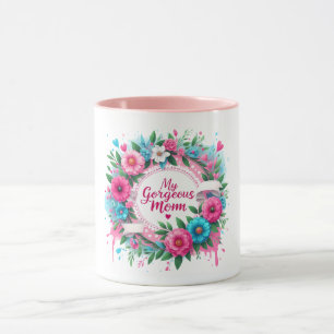 Mother's Day Words "My Gorgeous Mum"  Mug
