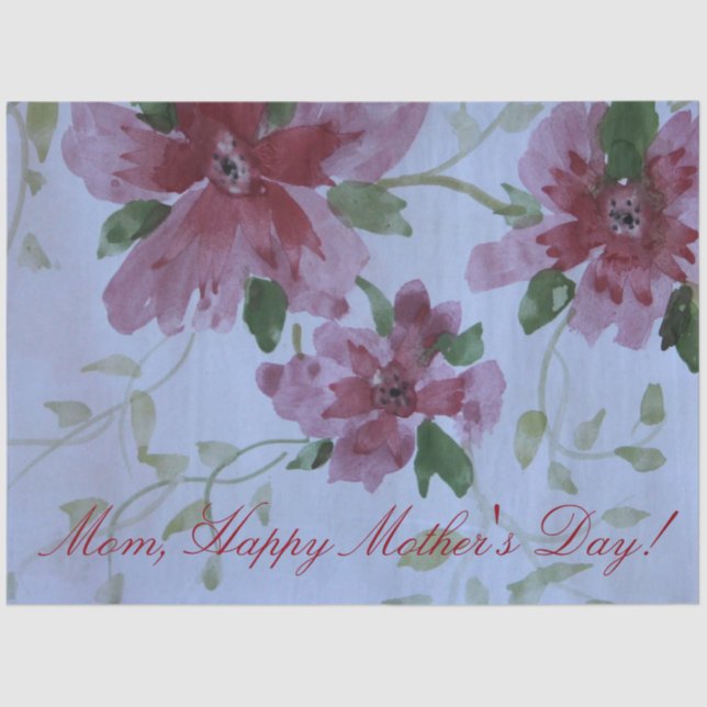 Mother's Day Wrap Tissue Paper (Front)
