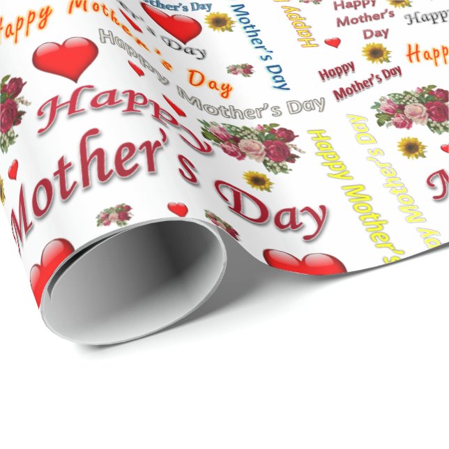 Mother's Day Wrapping Paper (Roll Corner)