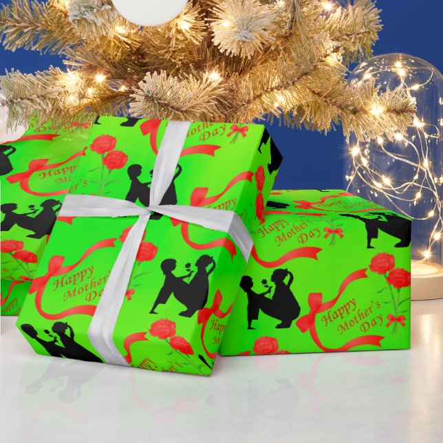 Mother's day wrapping paper (Holidays)