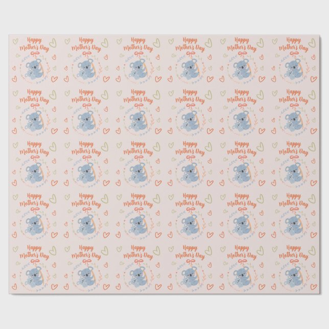 Mother's Day  Wrapping Paper (Seam)